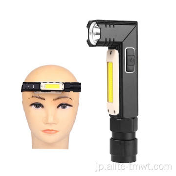 Power BankでLED Work Light Handhold Spotlight